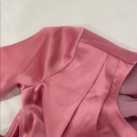 Cinq a Sept Pink Ruched Dress - Picture 7 of 9